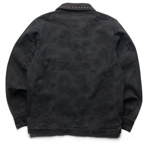 Pleasures Cowhide Work Jacket - Black