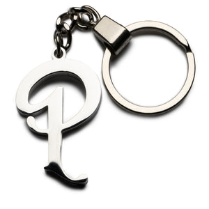 Politics Core Logo Keychain - Silver