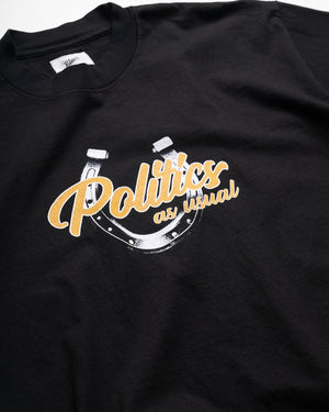 Politics Lucky Tee - Black