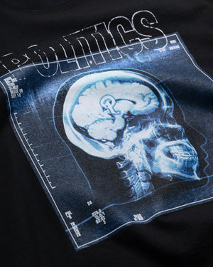 Politics Scan Tee - Black
