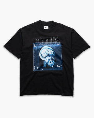 Politics Scan Tee - Black