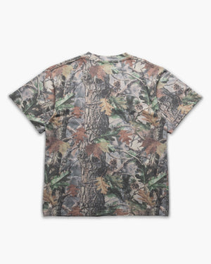 Politics Serif Tee - Vintage Camo