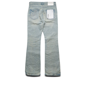 Purple Brand Low Rise Flared Leg Blowout Jean - Light Indigo