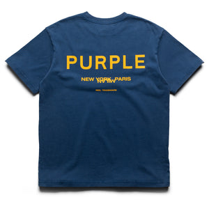 Purple Brand Cities Tee - Navy