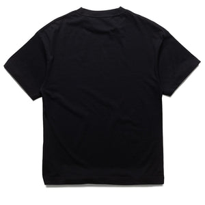 Palm Angels Neck Logo Tee - Black/Off White