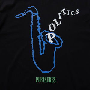 Politics x Pleasures Crayon Tee - Black
