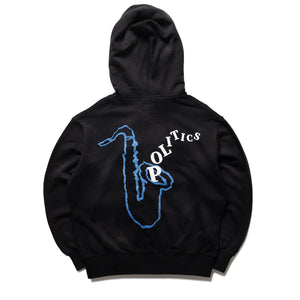 Politics x Pleasures Crayon Zip Hoodie - Black
