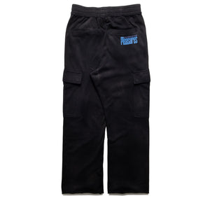 Politics x Pleasures Spiral Cargo Sweatpants - Black