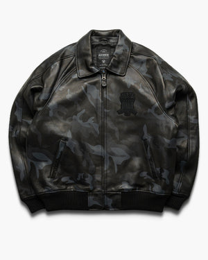 Avirex Camo Icon Jacket - Black Camo