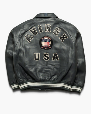 Avirex Fashion Icon Jacket - Asphalt