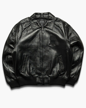 Avirex Studded Icon Jacket - Black