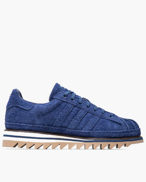 CLOT x Adidas Superstar By Edison Chen - Dark Blue/Cardboard - medial