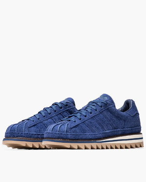 CLOT x Adidas Superstar By Edison Chen - Dark Blue/Cardboard - pair