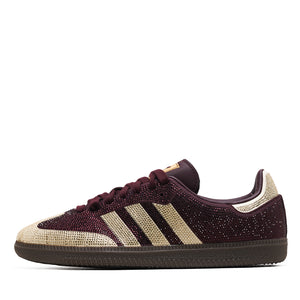 Women's Adidas Samba OG - Maroon/Warm Vanilla