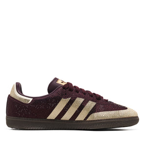 Women's Adidas Samba OG - Maroon/Warm Vanilla