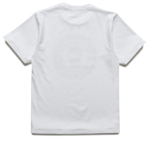 A Bathing Ape Line Camo Milo Busy Works Tee - White