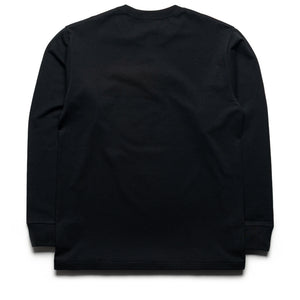 A Bathing Ape 1st Camo Milo Shark FZH L/S Tee - Black/Green