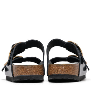 Women's Birkenstock Arizona Big Buckle Patent Leather - High Shine Black