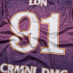Criminal Damage Hockey Sports Shirt - Lilac