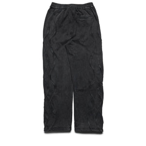 Criminal Damage Wavy Seam Training Pants - Washed Black
