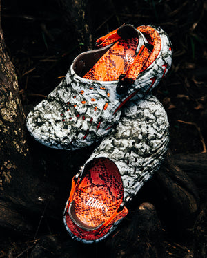 Politics x Crocs Echo II 'Watch Your Step' - Espresso/Multi