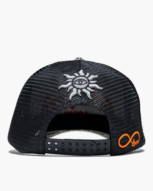 Godspeed New York GS Forever Trucker Hat - Black/Red