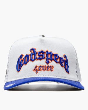 Godspeed New York GS Forever Trucker Hat - White/Blue