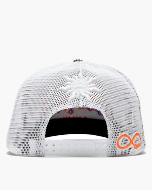 Godspeed New York GS Forever Trucker Hat - White/Blue