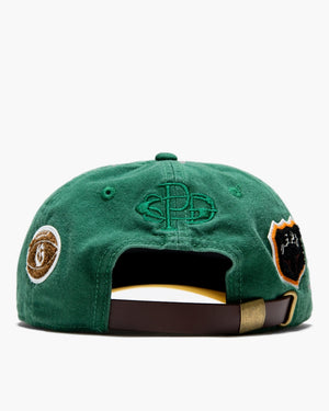Godspeed New York Rugby Home Team Dad Hat - Green/Yellow