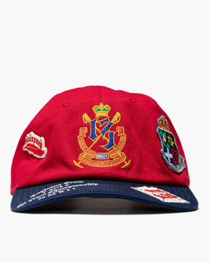 Godspeed New York Rugby Home Team Dad Hat - Red/Navy