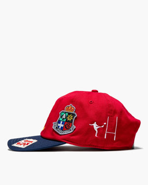 Godspeed New York Rugby Home Team Dad Hat - Red/Navy