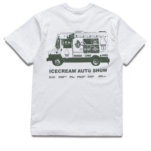 Ice Cream Auto Show Tee - White