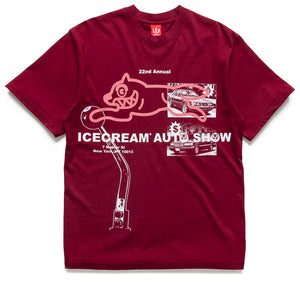 Ice Cream Blinker Knit Tee - Rhododendron