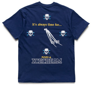 Ice Cream Powers Tee - Patriot Blue