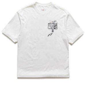Jordan Brooklyn Oversized Graphic Tee - Sail/Off Noir