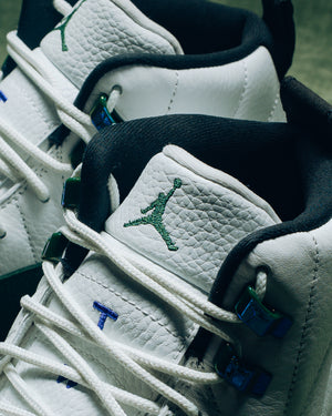 Air Jordan 12 Retro 'Bucks' - Summit White/Gorge Green