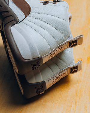 Air Jordan 12 Retro 'Fireside' - Light Orewood Brown/Cacao Wow