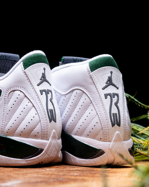 Air Jordan 14 Retro 'Forest Green' - Gorge Green/Light Graphite