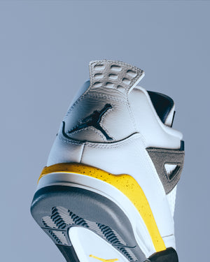 Air Jordan 4 Retro 'Rare Air' - White/Tour Yellow
