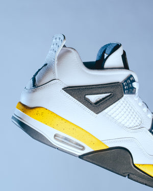 Air Jordan 4 Retro 'Rare Air' - White/Tour Yellow