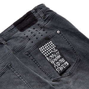 Ksubi Hazlow Powder Denim Pant - Grey