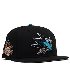 New Era x Politics San Jose Sharks 59FIFTY Fitted - Black