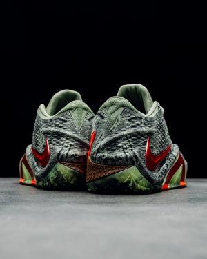 Nike Ja 4 'Halloween' - Oil Green/Bright Crimson