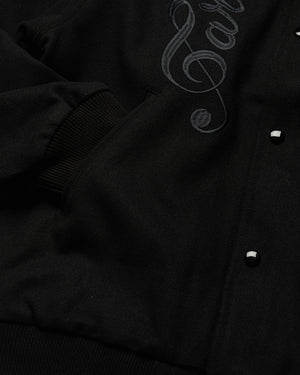 Parra All The Best Varsity Jacket - Black