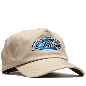 Politics Chassis 5 Panel Snapback - Khaki