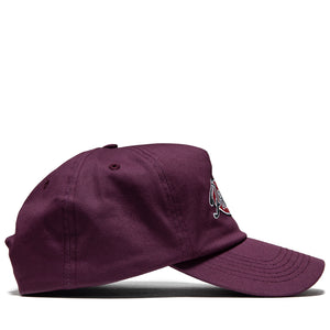Politics Chassis 5 Panel Snapback - Maroon