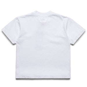 Kids Politics Serif Logo Tee - White