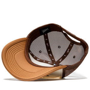 Politics Lasso Trucker Hat - Brown/Cream