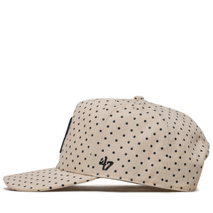 Politics x '47 Polka Dot Hitch Snapback - Creme