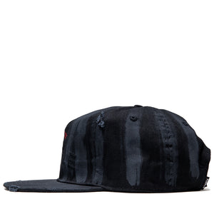 Purple Brand St. Violet Distressed Strapback - Black
